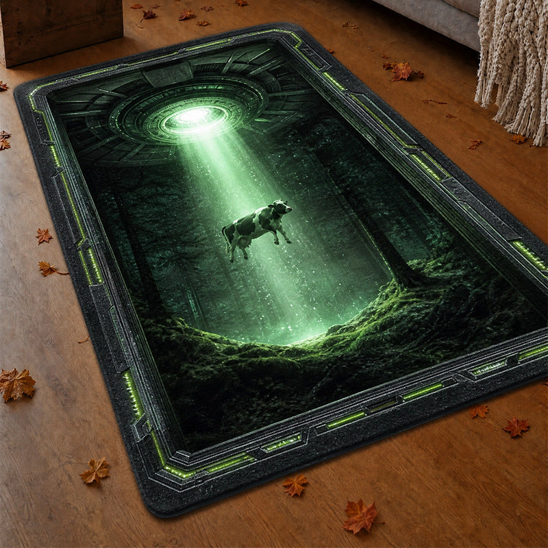 Halloween Horror Area Rug – Soft Non-Slip Crystal Velvet Carpet, Multiple Sizes & Patterns
