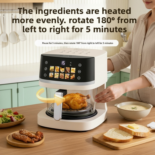 Smart Air Fryer 4.5L | Family-Size Hot Air Cooker
