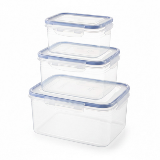 Airtight Food Storage Container 1–2L – Stackable Plastic Fresh-Keeping Box