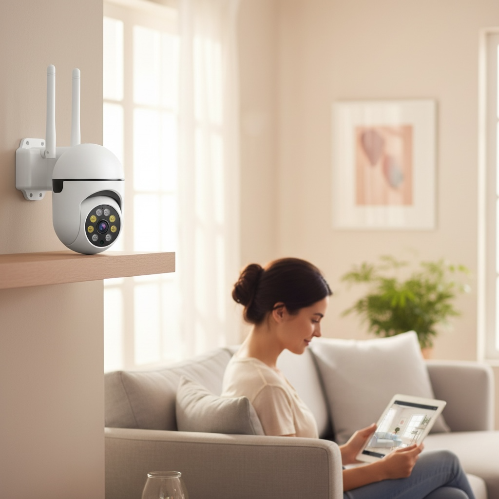 Smart Dual-Lens WiFi Security Camera