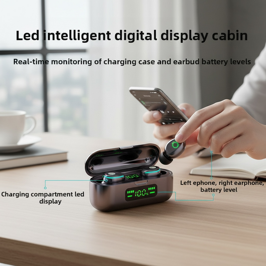 Wireless Earbuds with Noise Cancellation