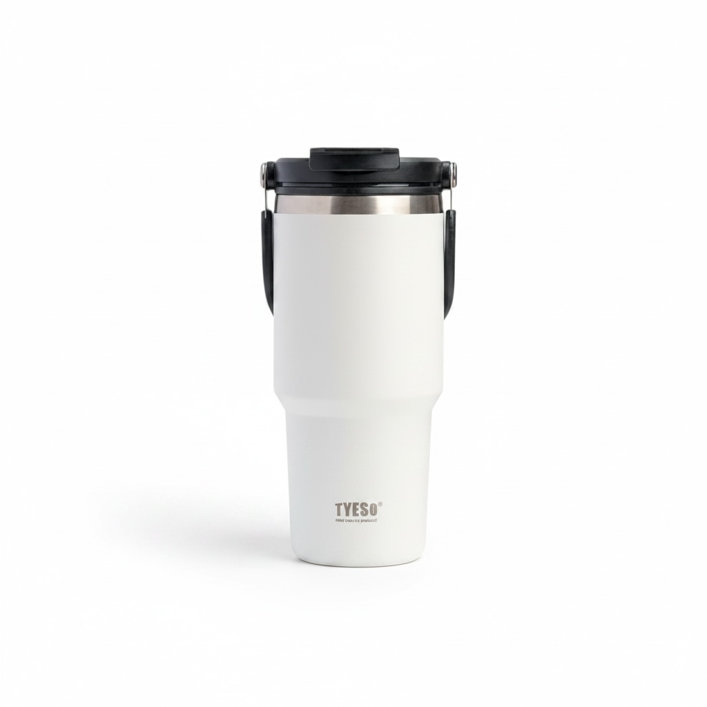 Stainless Steel Insulated Tumbler with Straw | 600ml & 1200ml Leak-Proof Travel Cup