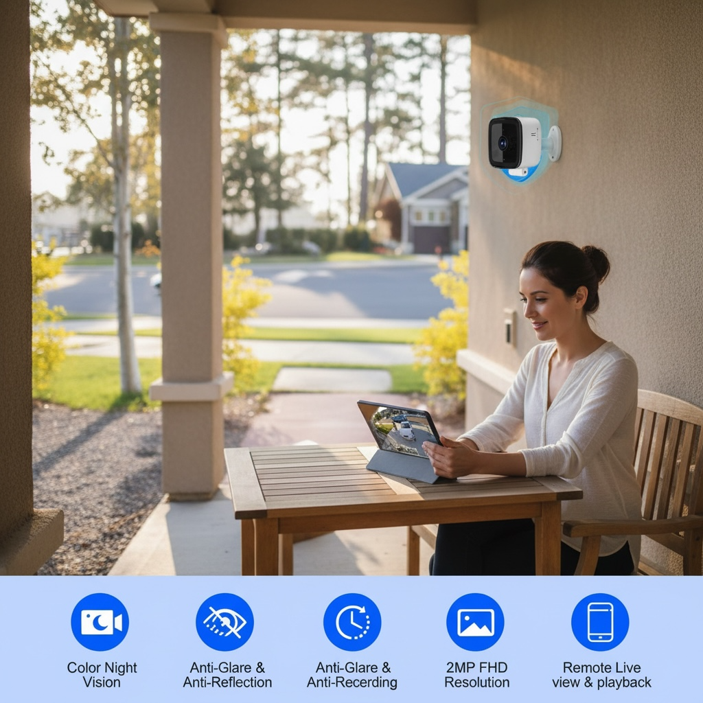 Window Security Camera 1080