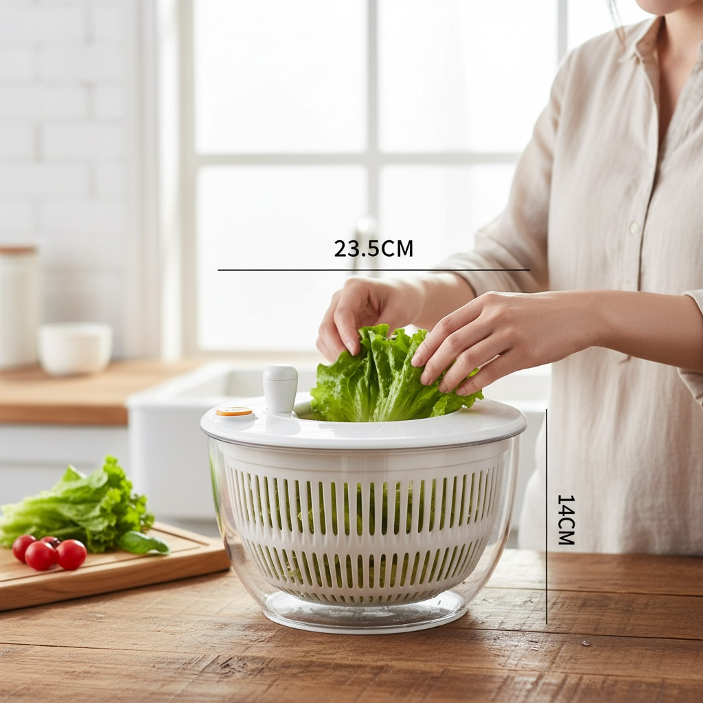Vegetable Cutter & Salad Spinner 5L – Multifunctional Vegetable Dehydrator | Modern Goods Living