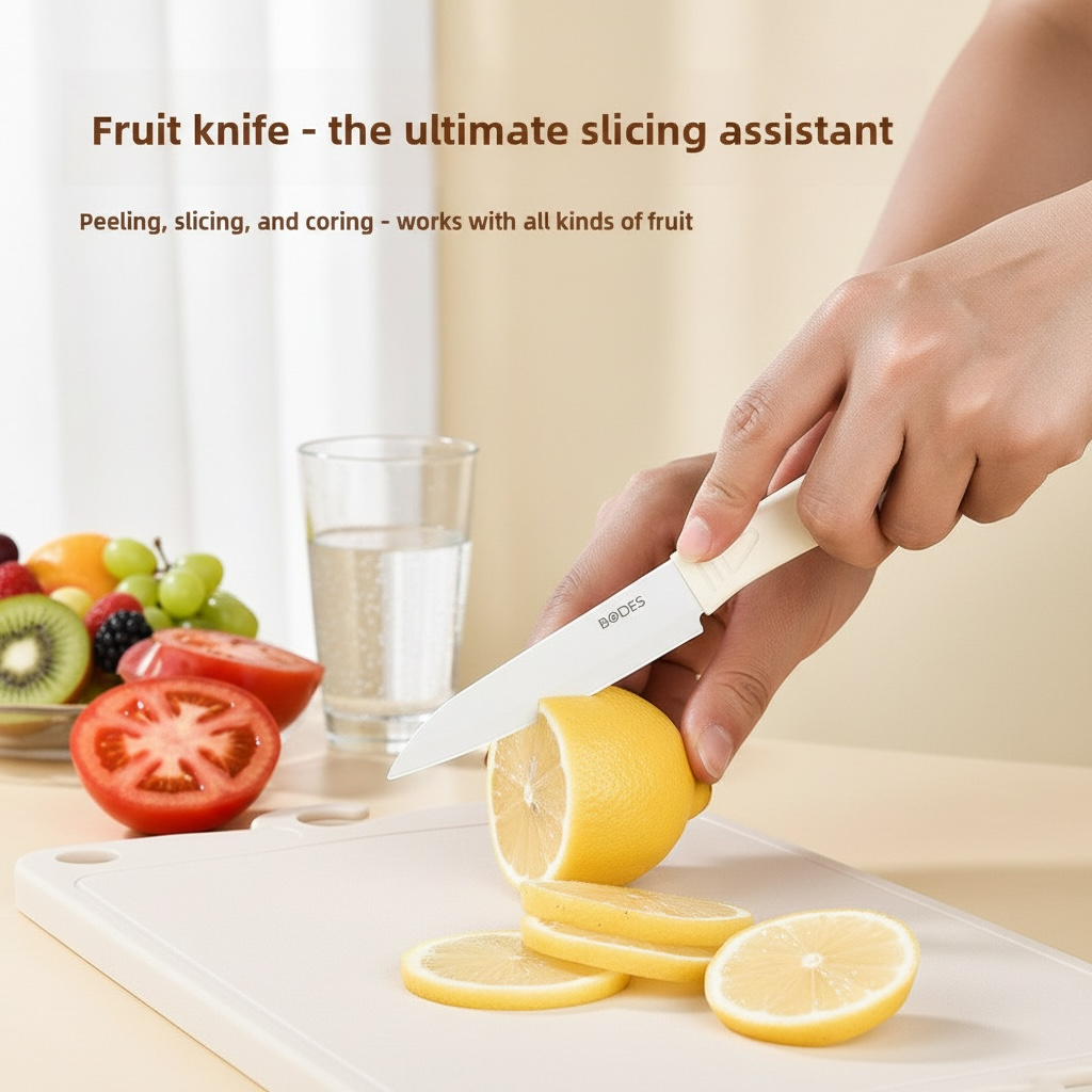 9-Piece Silicone Kitchen Utensil & Knife Set with Cutting Board | Modern Goods Living