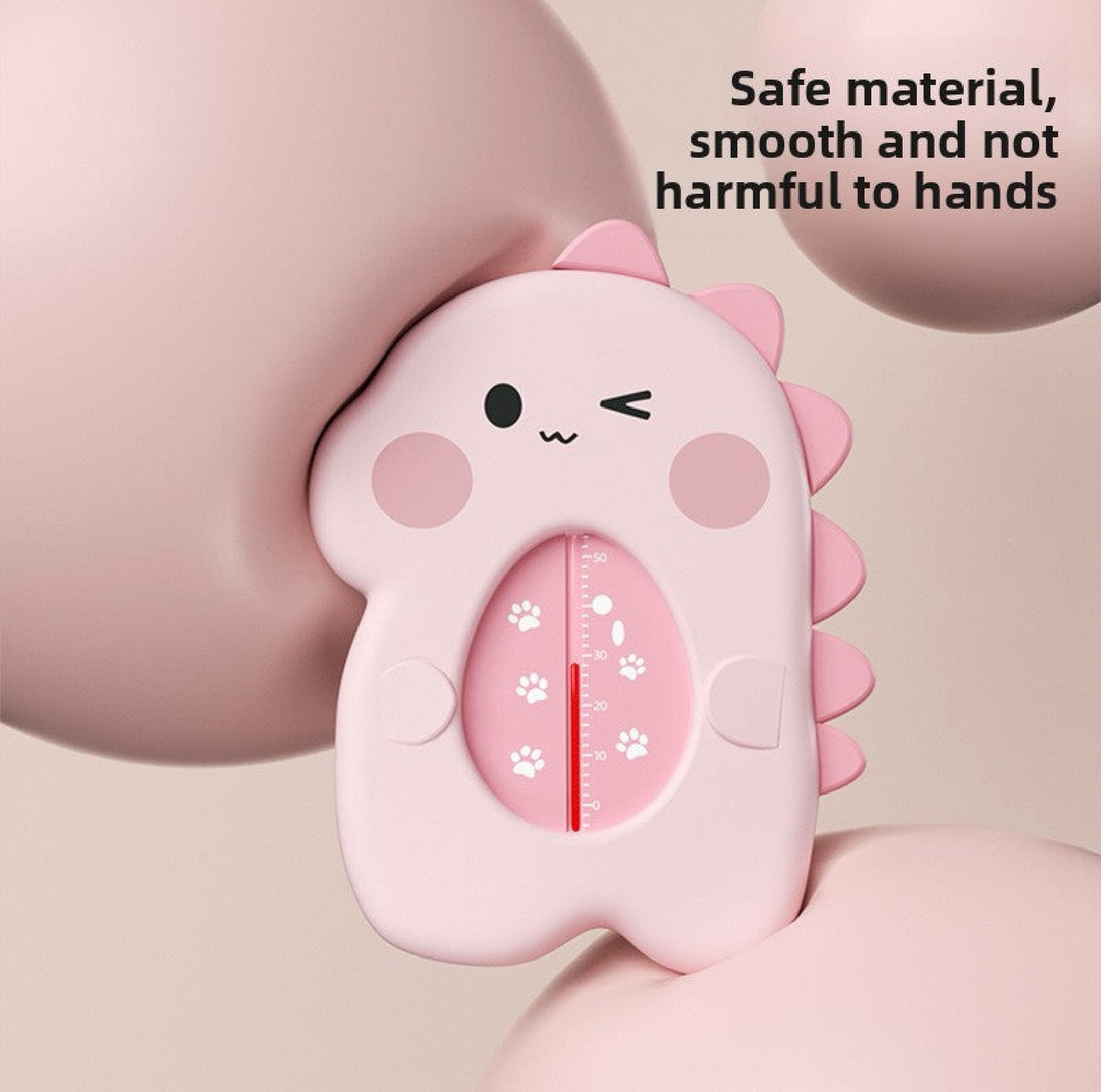 Baby Bath Thermometer Dinosaur | Safe Water Temperature Gauge for Infants