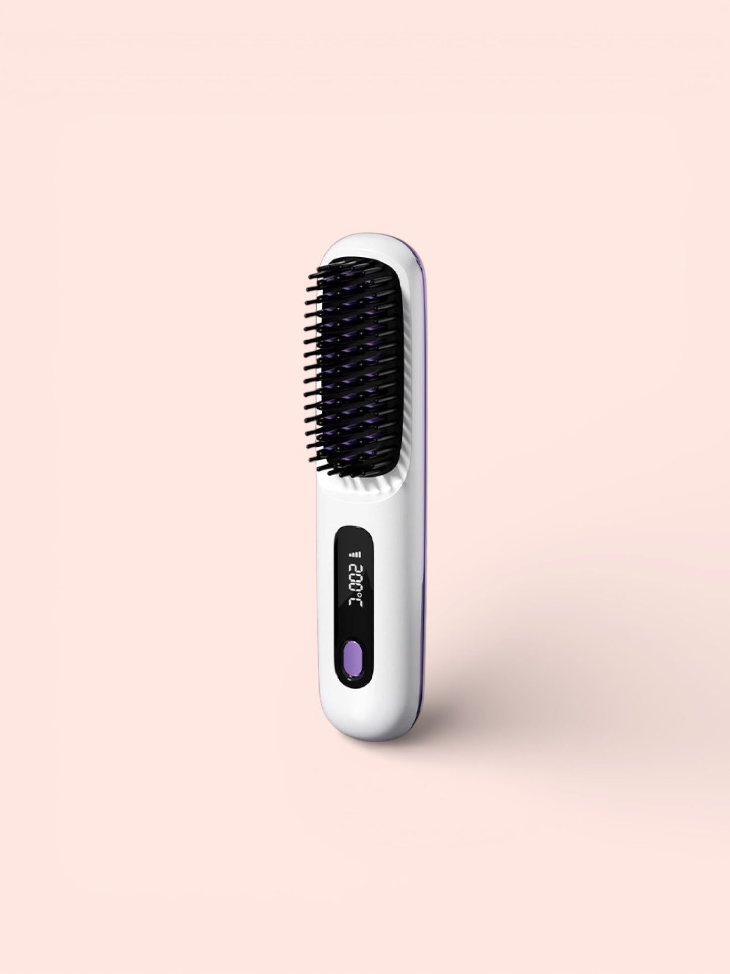 Ceramic Hair Straightening Comb with LCD Display