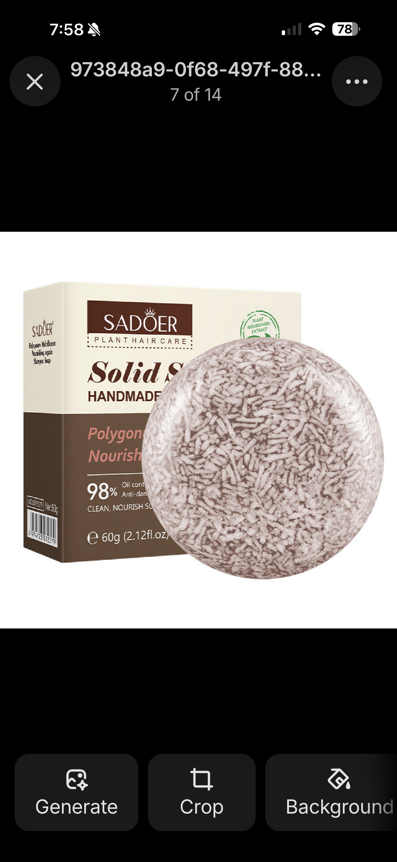 Herbal Shampoo Bar – Anti-Dandruff, Hair Growth & Deep Clean
