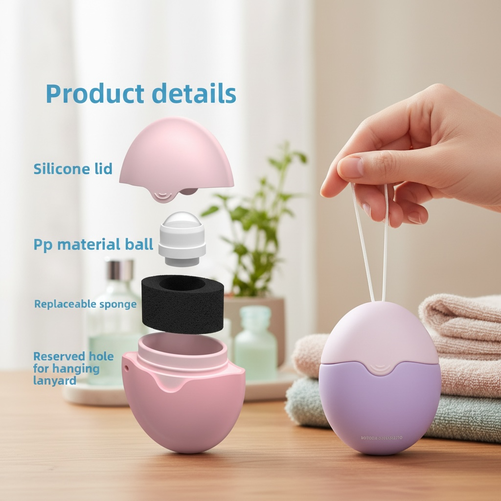 Silicone Roller Sunscreen Applicator – No-Mess, Hands-Free