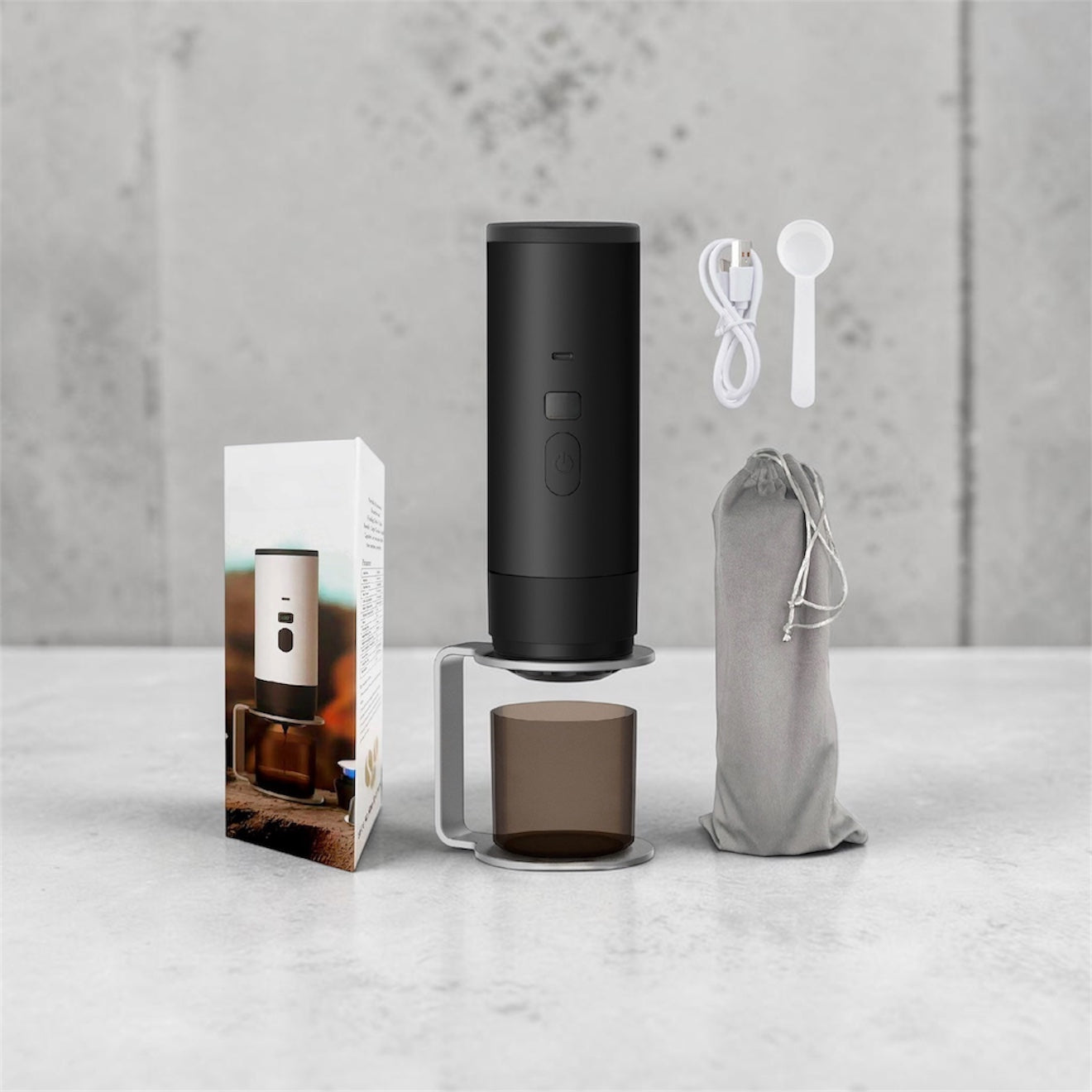 Portable Automatic Espresso Maker – Hot & Cold Brew Travel Coffee Machine