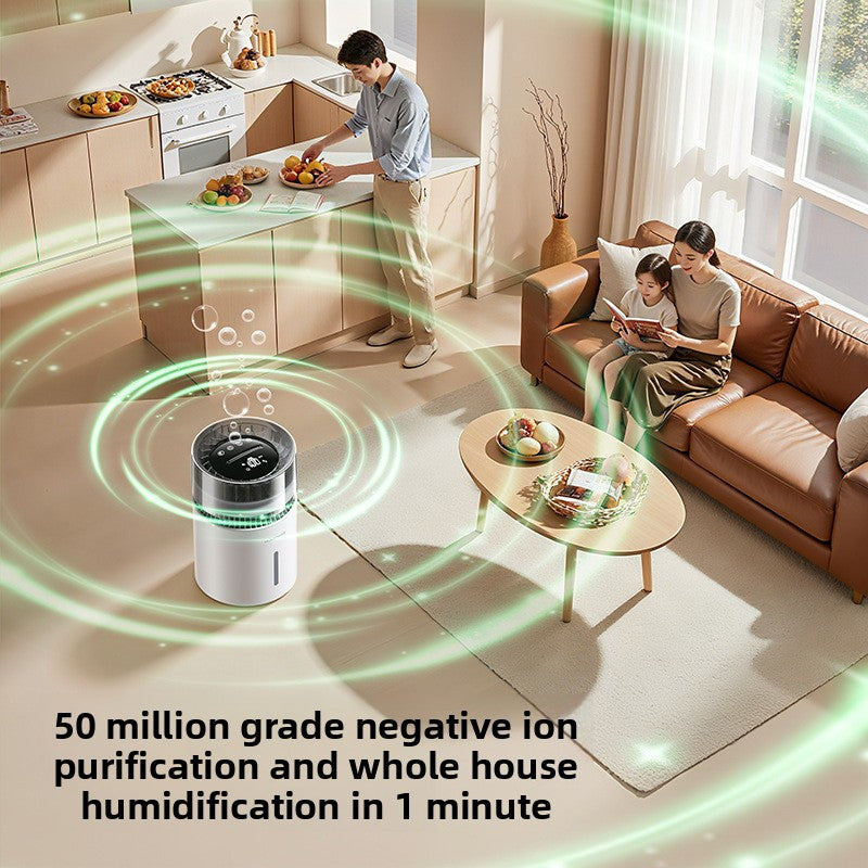 Fog-Free 5L Humidifier with Negative Ion Air Purifier & Night Light (K50)