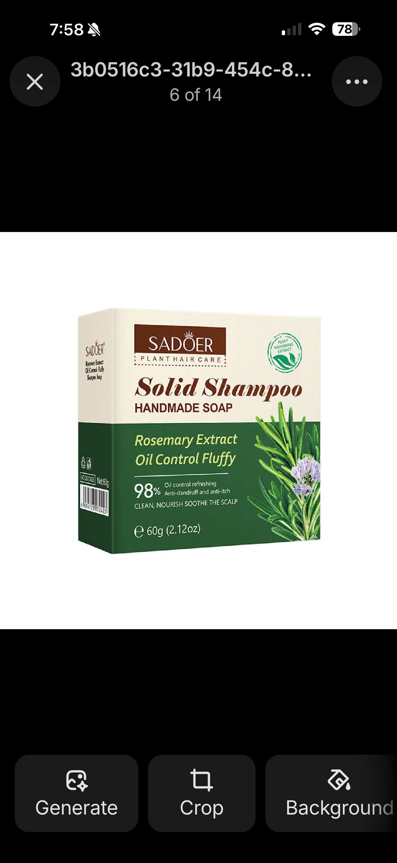 Herbal Shampoo Bar – Anti-Dandruff, Hair Growth & Deep Clean