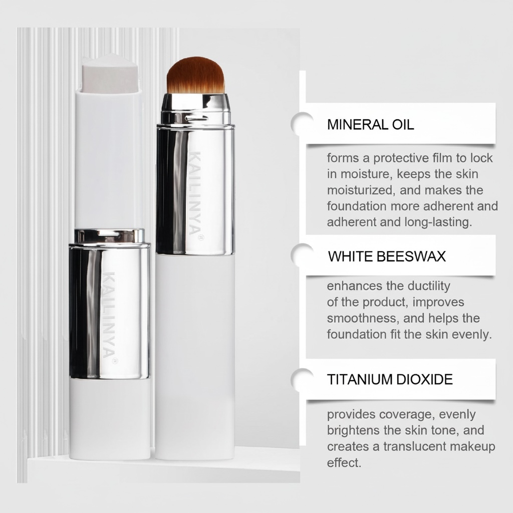 2-in-1 Color Changing Foundation Stick | Hydrating Concealer