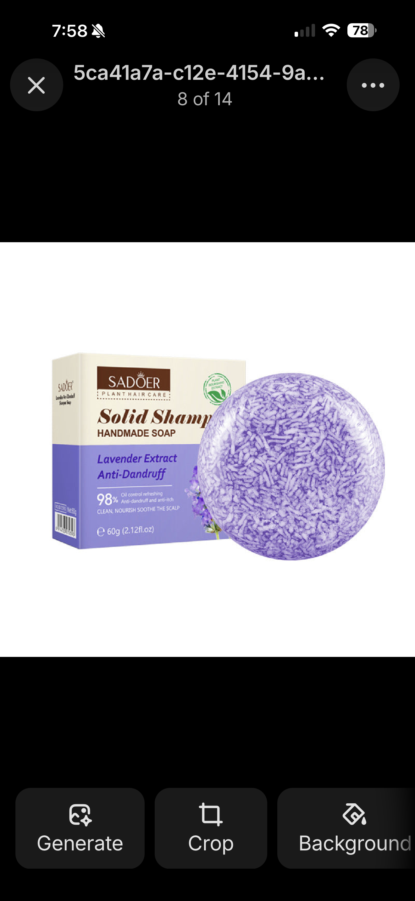 Herbal Shampoo Bar – Anti-Dandruff, Hair Growth & Deep Clean