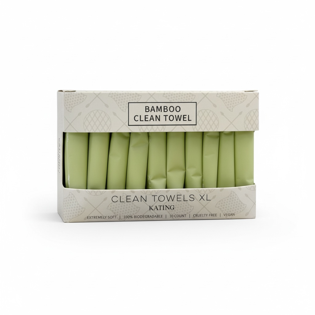 Bamboo Fiber Disposable Face Towels – Soft, Lint-Free & Hygienic