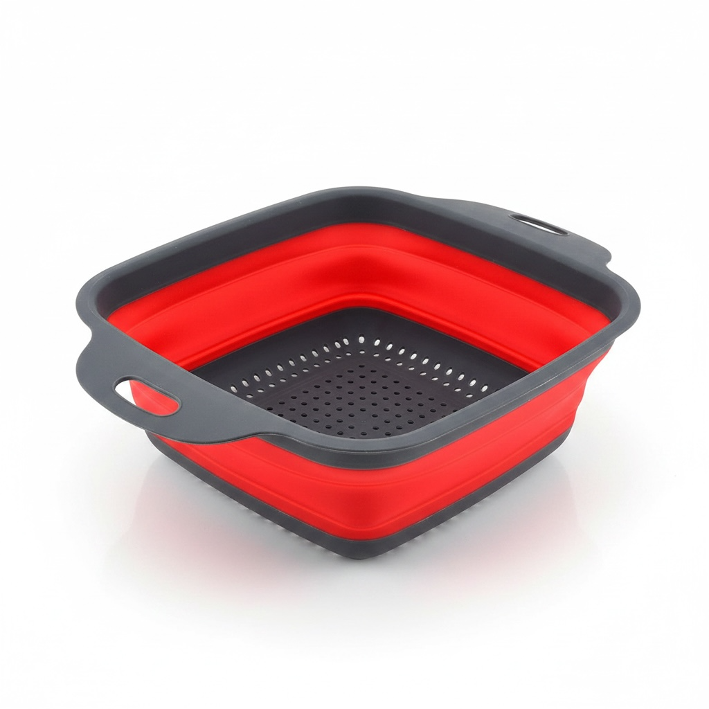 Collapsible Silicone Adjustable Strainer