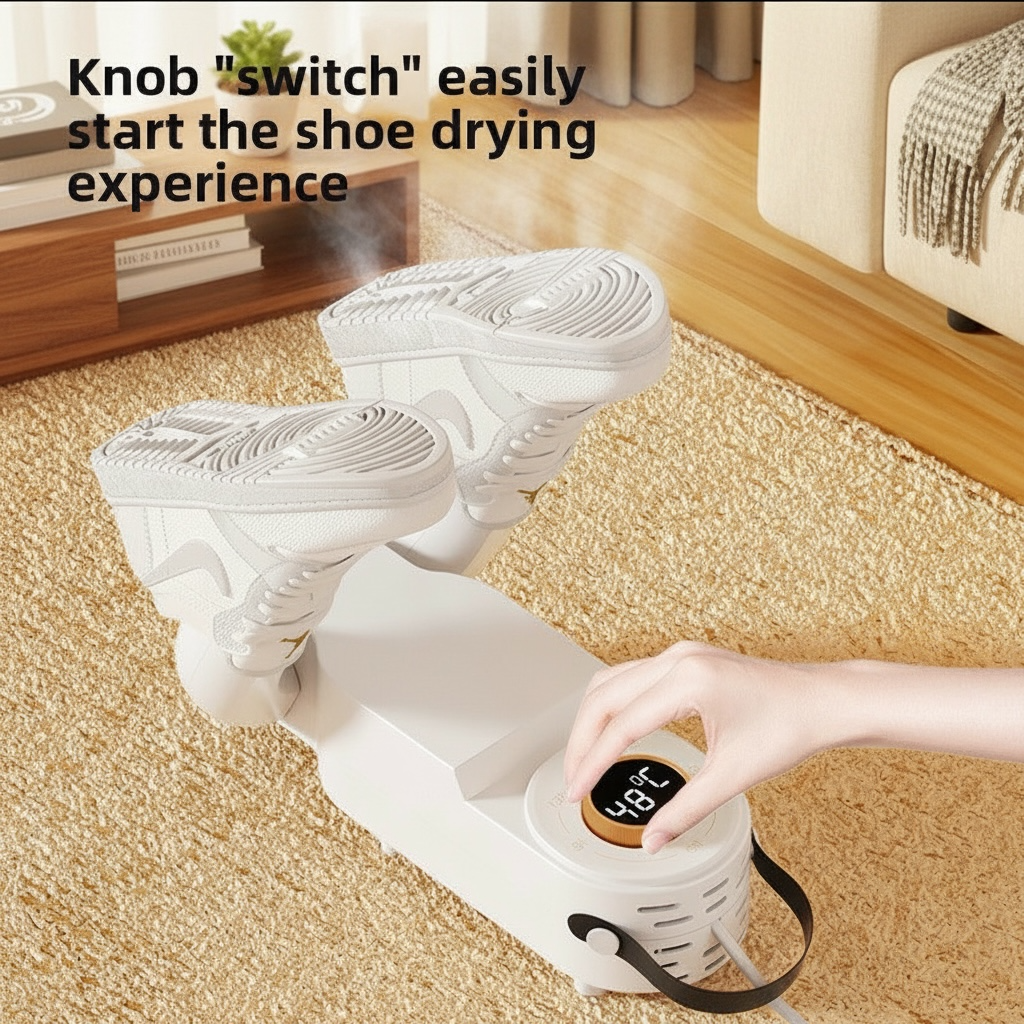 Rapid Shoe Dryer & Sterilizer – 170W Fast Drying, Foldable, Timer