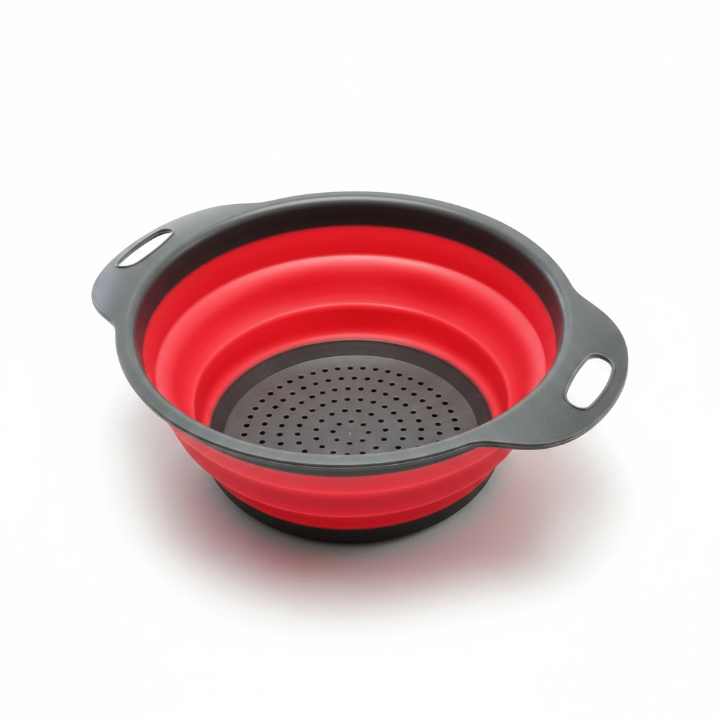 Collapsible Silicone Adjustable Strainer
