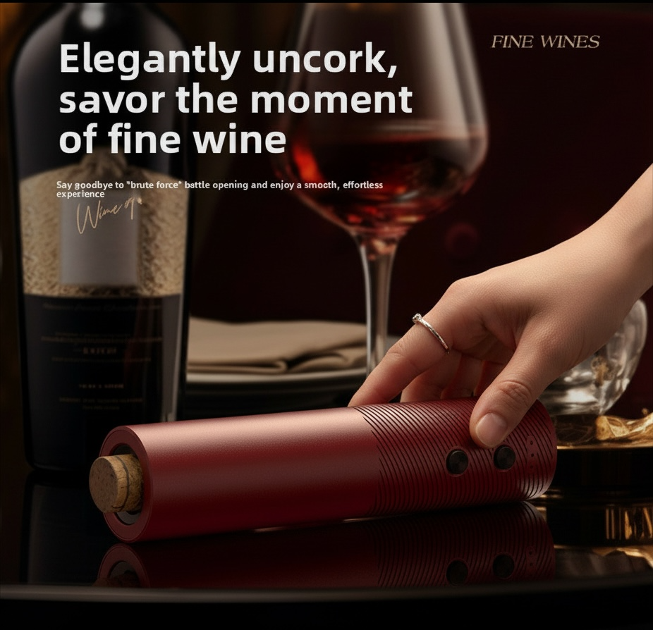 Automatic Electric Wine Bottle Opener