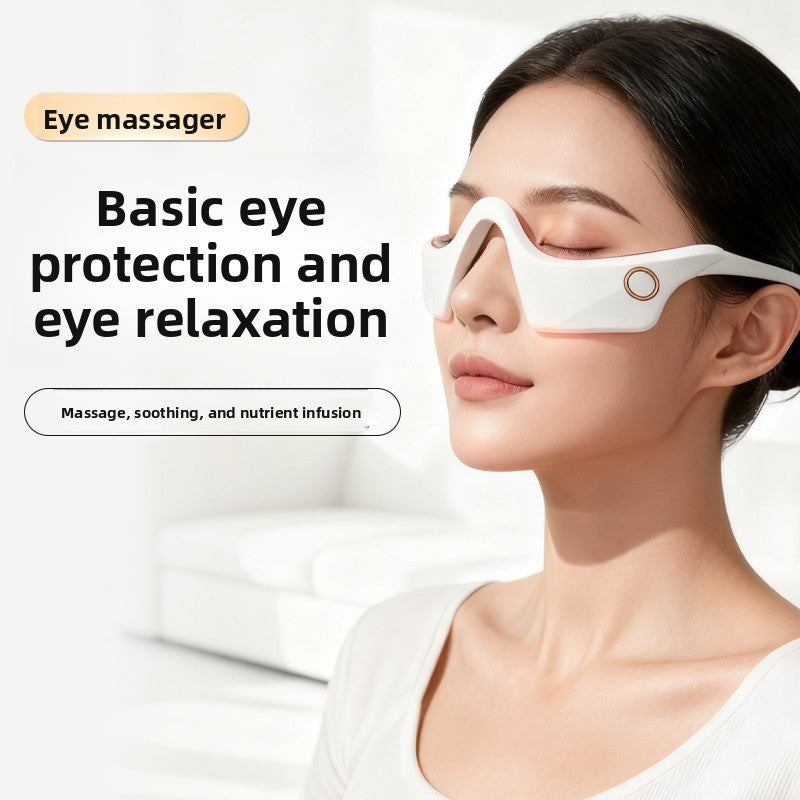 Smart Eye Massager for Strain Relief & Better Sleep