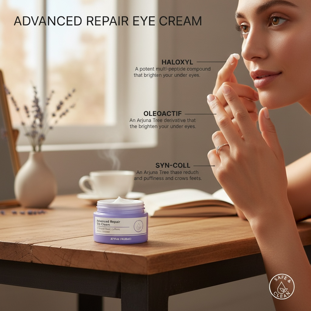 Repair Eye Cream for Bags Dark Circles and Wrinkles