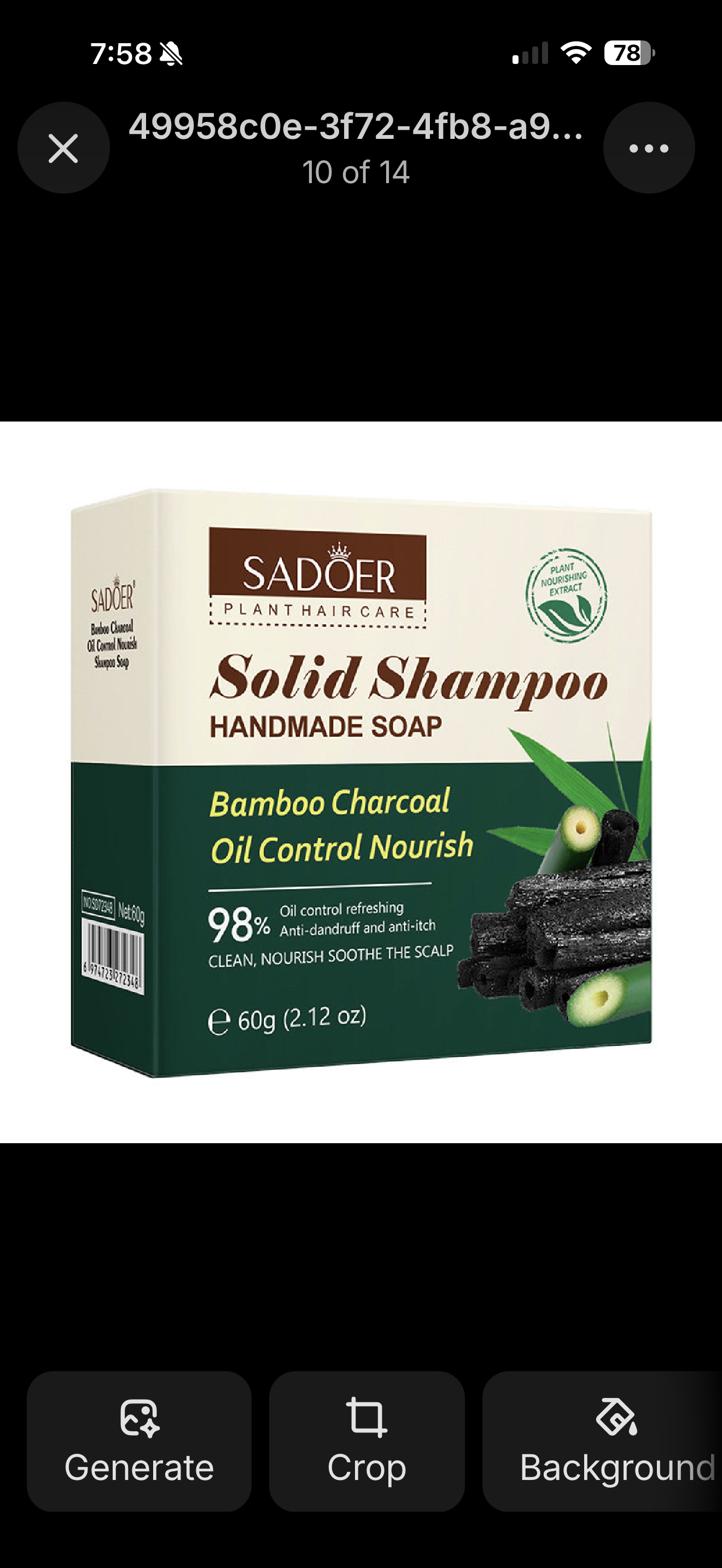 Herbal Shampoo Bar – Anti-Dandruff, Hair Growth & Deep Clean