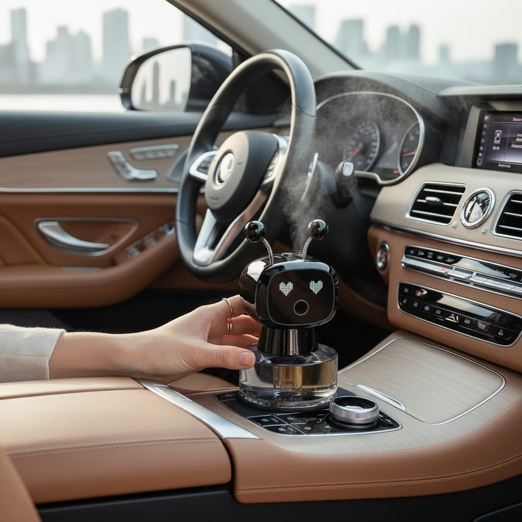 Smart Robot Car Diffuser & Air Purifier