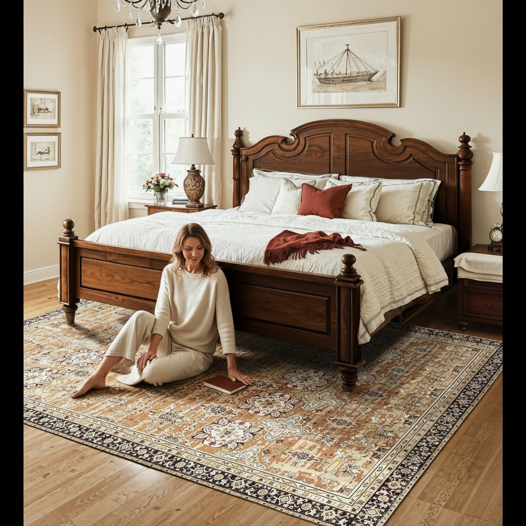 CloudWalk Washable Rug – Ultra Soft, Thin, Non-Shedding