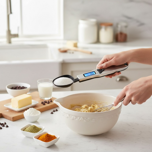 Digital Measuring Spoon Scale – 500g High-Precision Kitchen Spoon with LCD Display