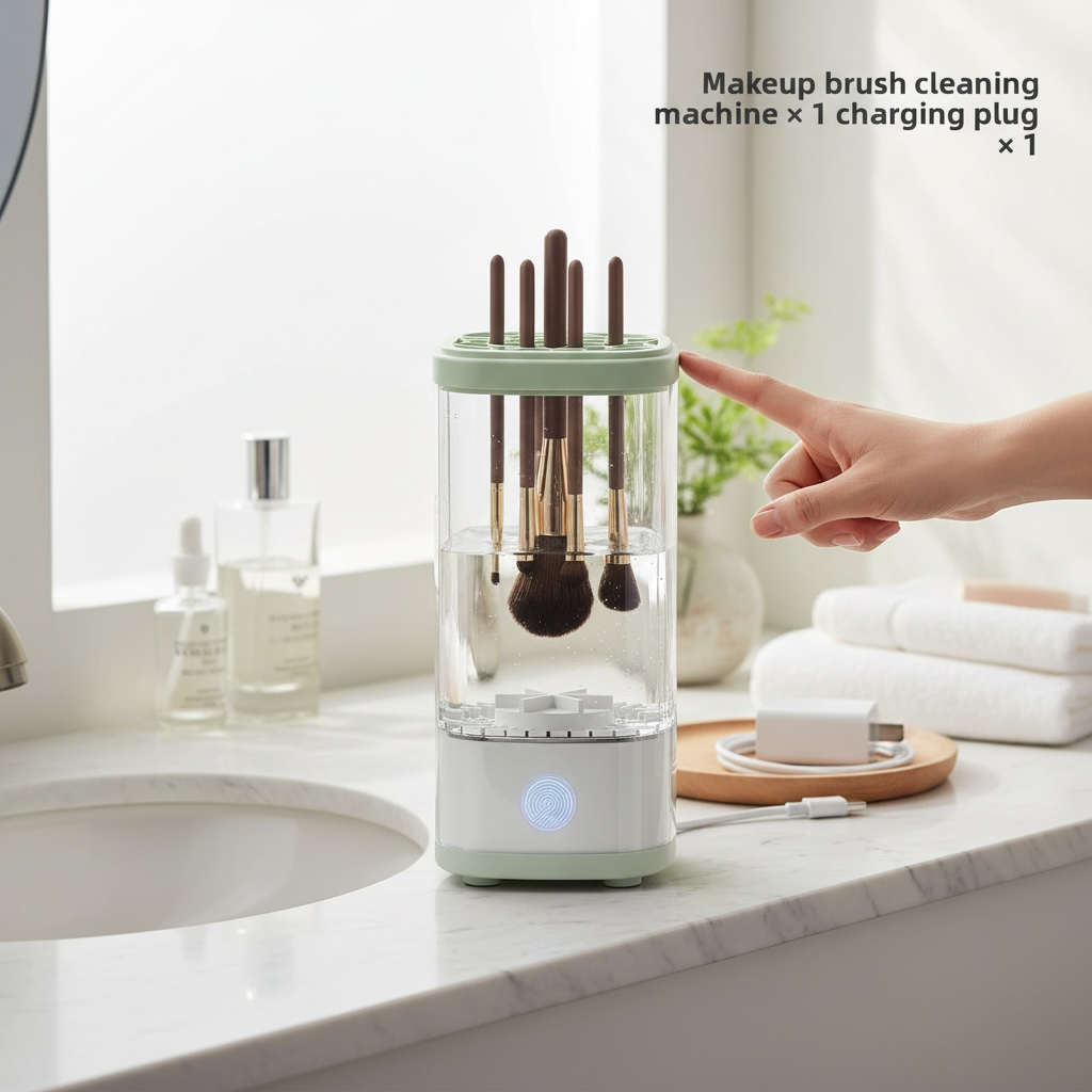 Makeup Brush Cleaner – Deep Clean & Dry Brushes in Seconds