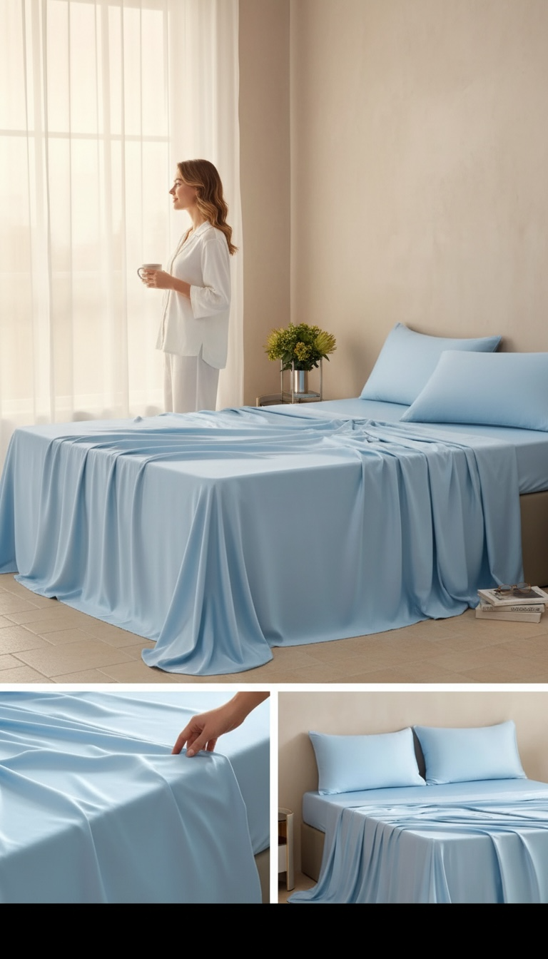 Bamboo Fiber Bed Sheets & Fitted Sheet Sets