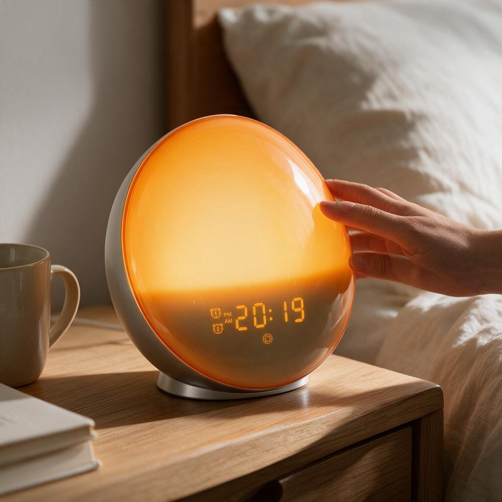Smart Sunrise Alarm Clock with App Control