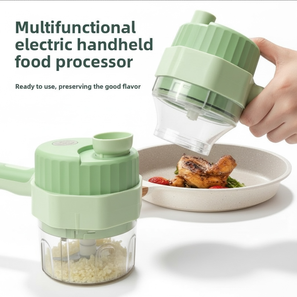 Cordless Electric Mincer – Wireless, Compact & Multi-Purpose