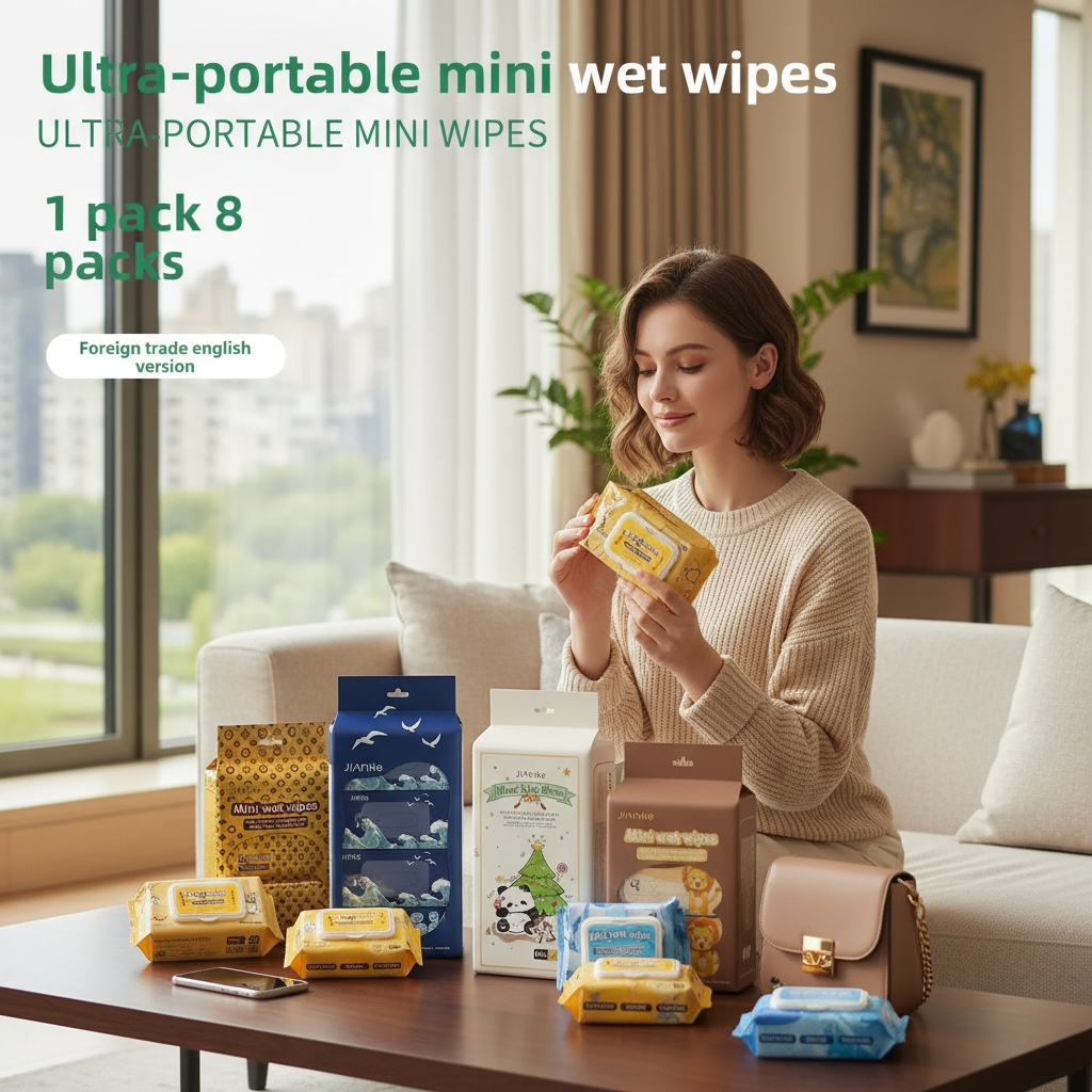 Portable Wet Wipes – Gentle, Multi‑Purpose, Family Safe
