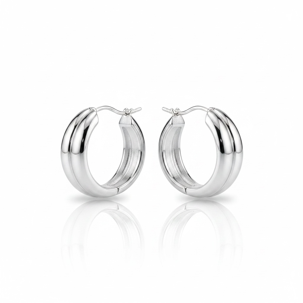 18K Gold-Plated Titanium Steel Earrings