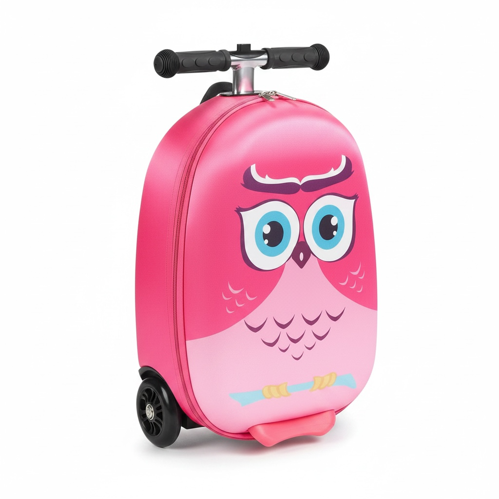 Kids Ride-On Luggage – Durable Scooter Suitcase