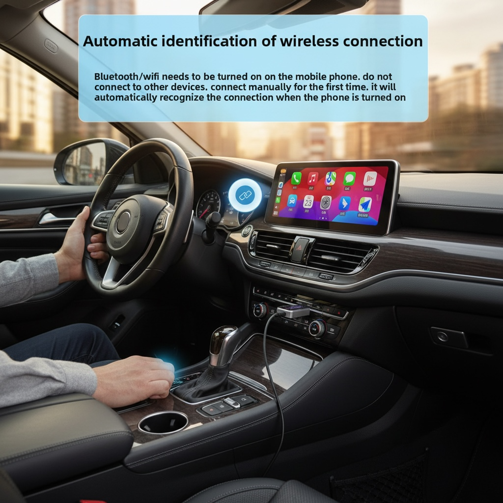 CarPlay Adapter – Convert Wired CarPlay to Wireless | Modern Goods Living