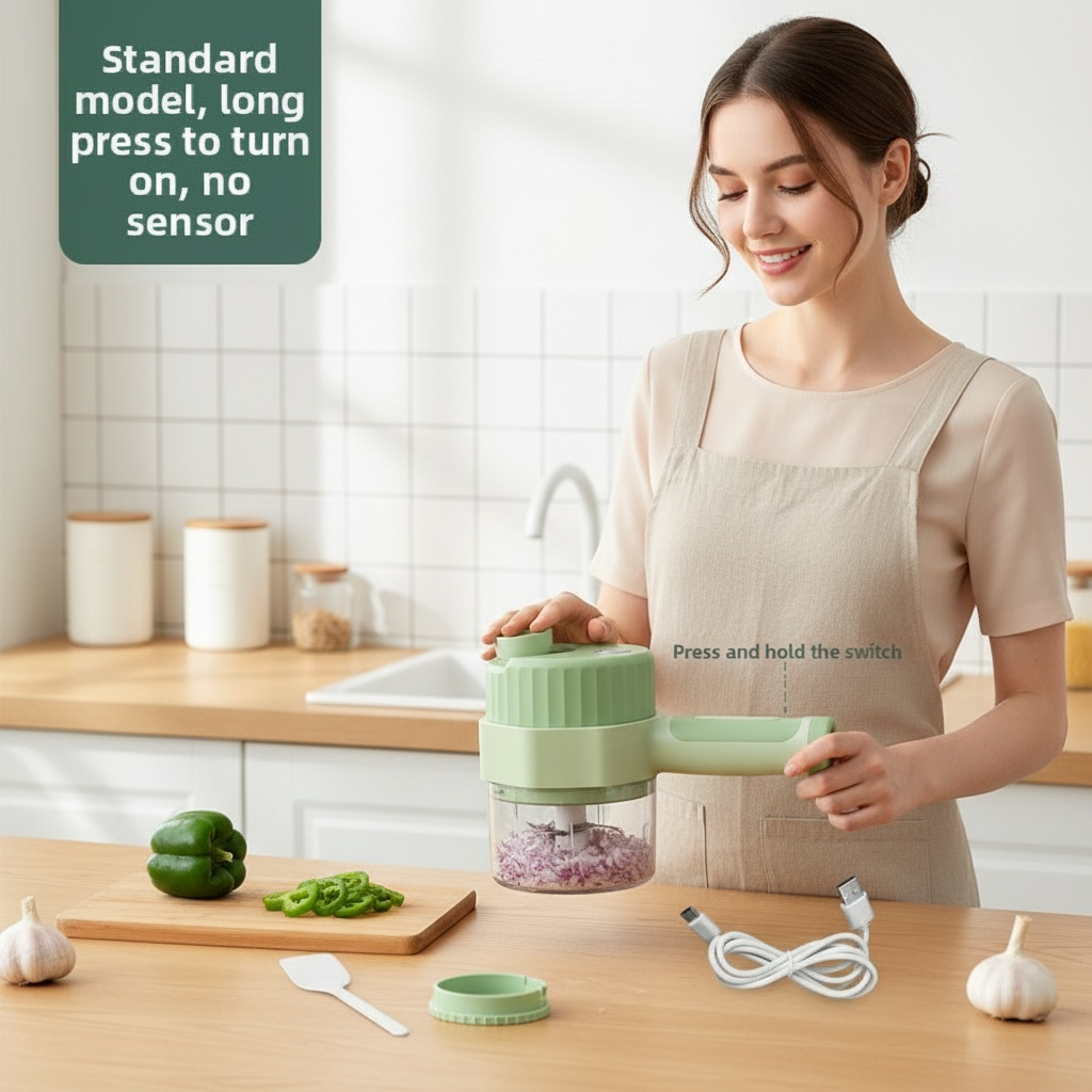 Cordless Electric Mincer – Wireless, Compact & Multi-Purpose