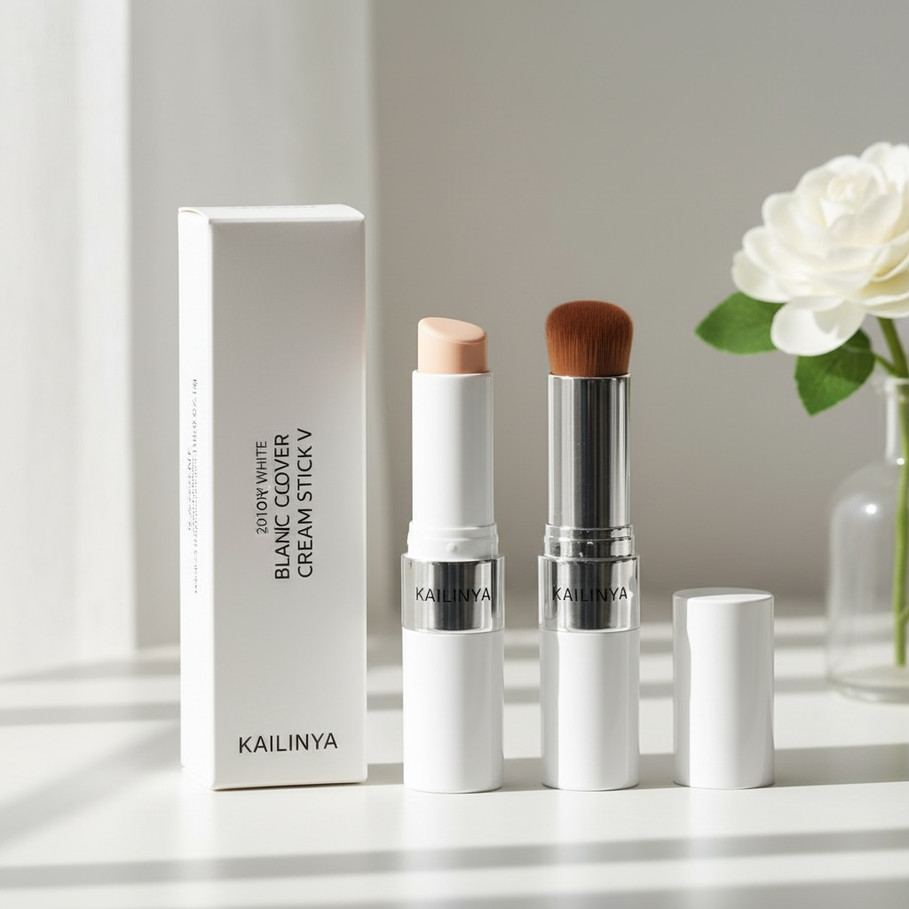 2-in-1 Color Changing Foundation Stick | Hydrating Concealer
