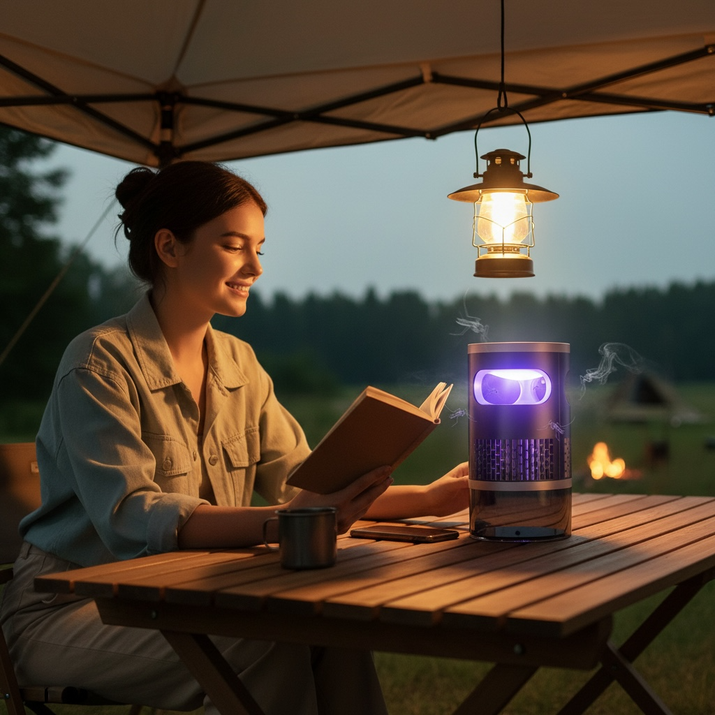 Smart Mosquito Killer Lamp – UV Insect Trap & Night Light