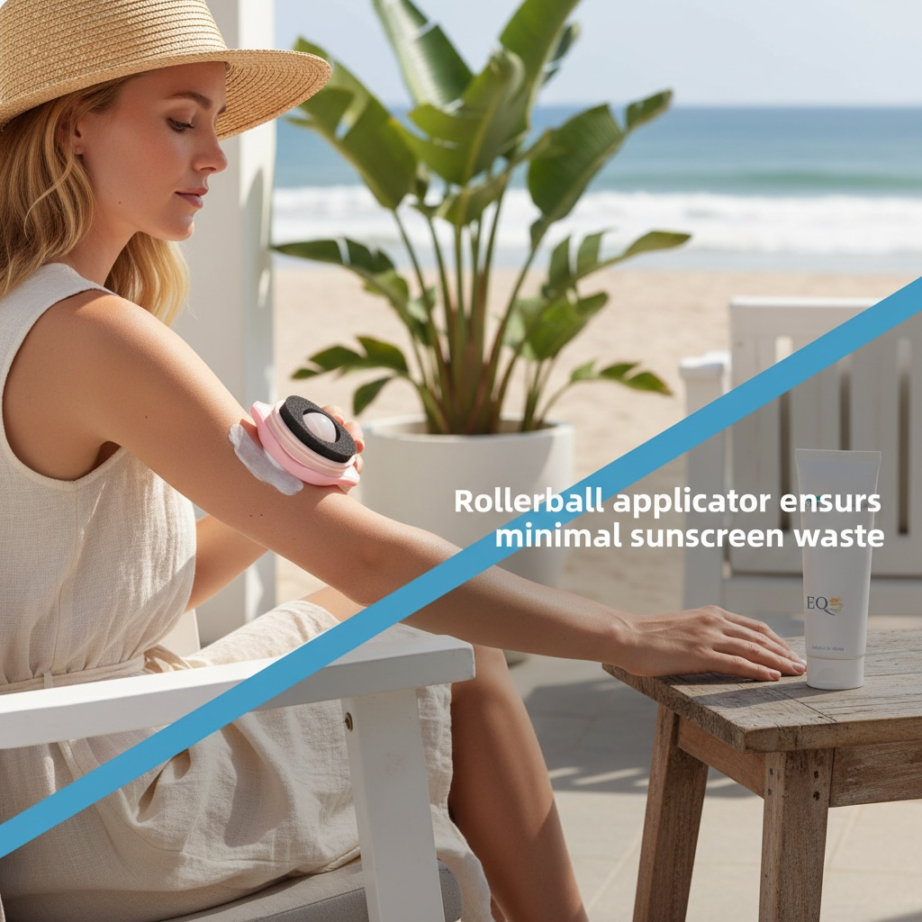 Silicone Roller Sunscreen Applicator – No-Mess, Hands-Free