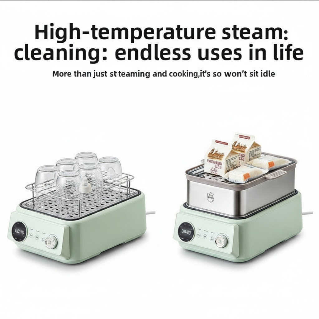 Electric Steamer & Hot Pot 15L– Large Capacity, 1200W