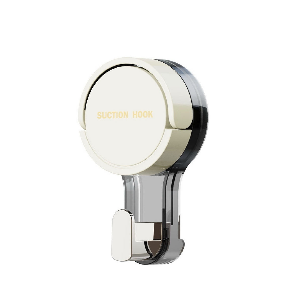 Heavy-Duty Vacuum Suction Cup Hook | No-Drill Shower & Towel Hange