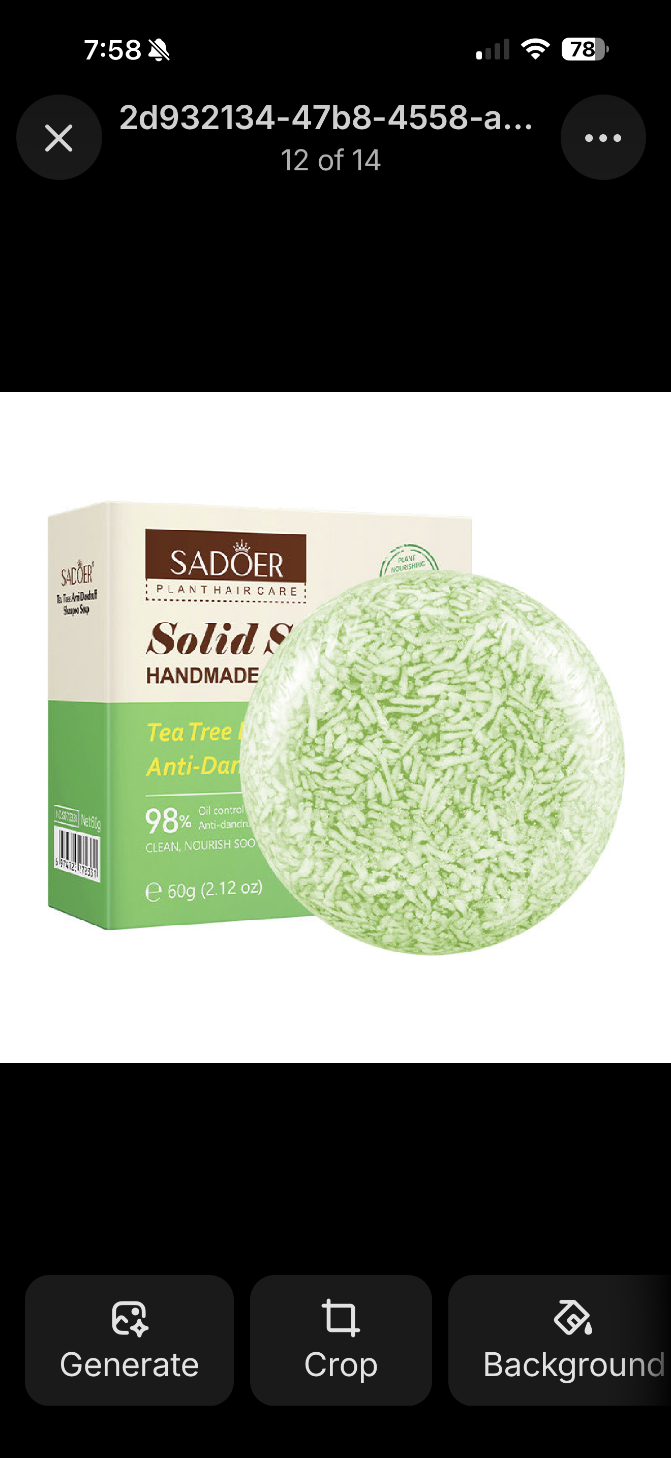 Herbal Shampoo Bar – Anti-Dandruff, Hair Growth & Deep Clean