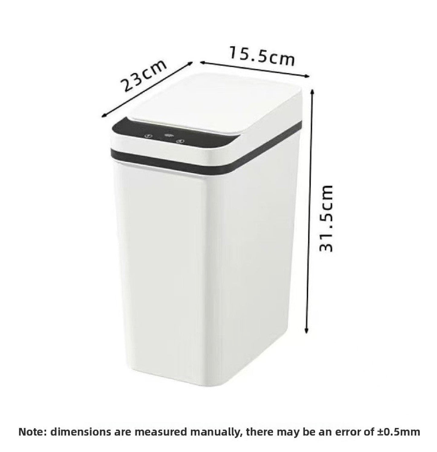Smart Sensor Automatic Trash Can 9–12L – Touchless Bin