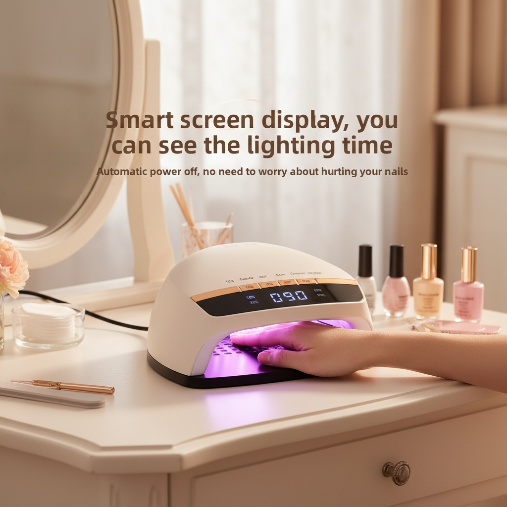 Nail Lamp 320W– Fast Gel Polish Curing Light