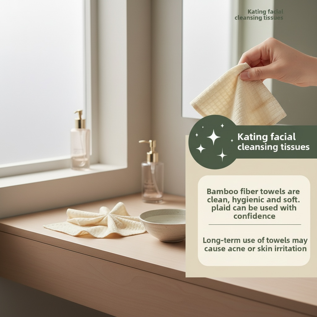Bamboo Fiber Disposable Face Towels – Soft, Lint-Free & Hygienic