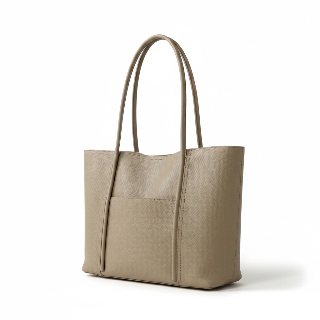Premium Togo Leather Tote Bag – Large Capacity Shoulder Bag for Women, Soft Cowhide Handbag