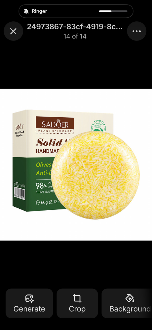 Herbal Shampoo Bar – Anti-Dandruff, Hair Growth & Deep Clean