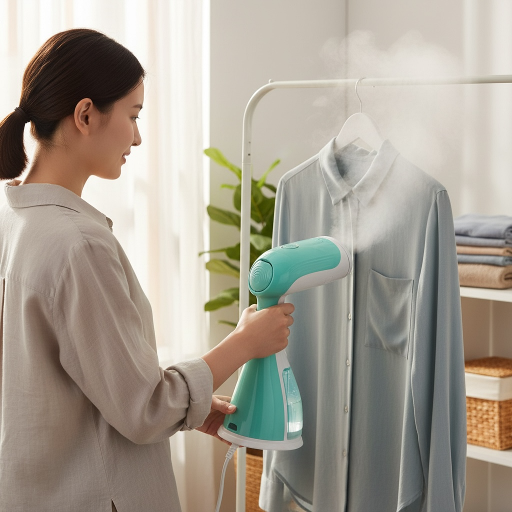 Portable 1500W Handheld Garment Steamer & Clothes De-Wrinkler